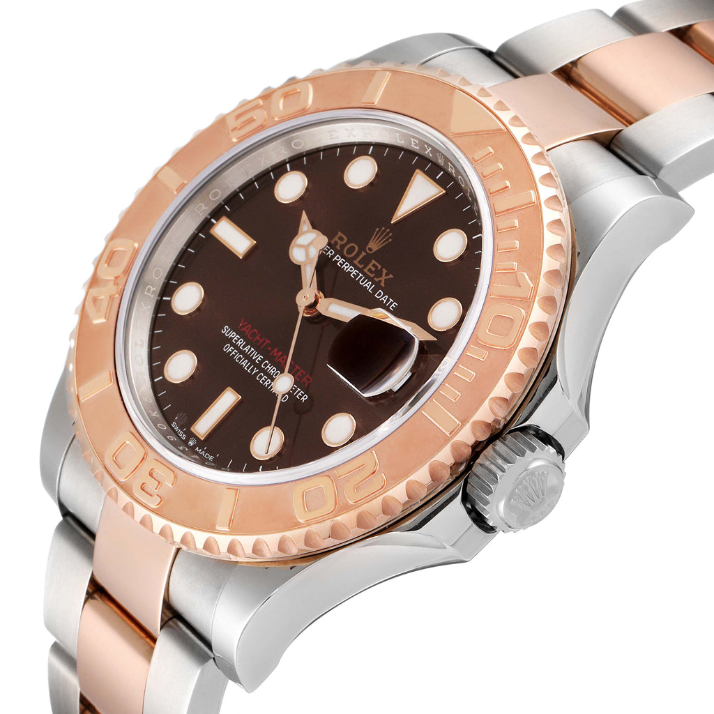 Rolex Yachtmaster Everose Gold Steel Rolesor Mens Watch 126621 Unworn