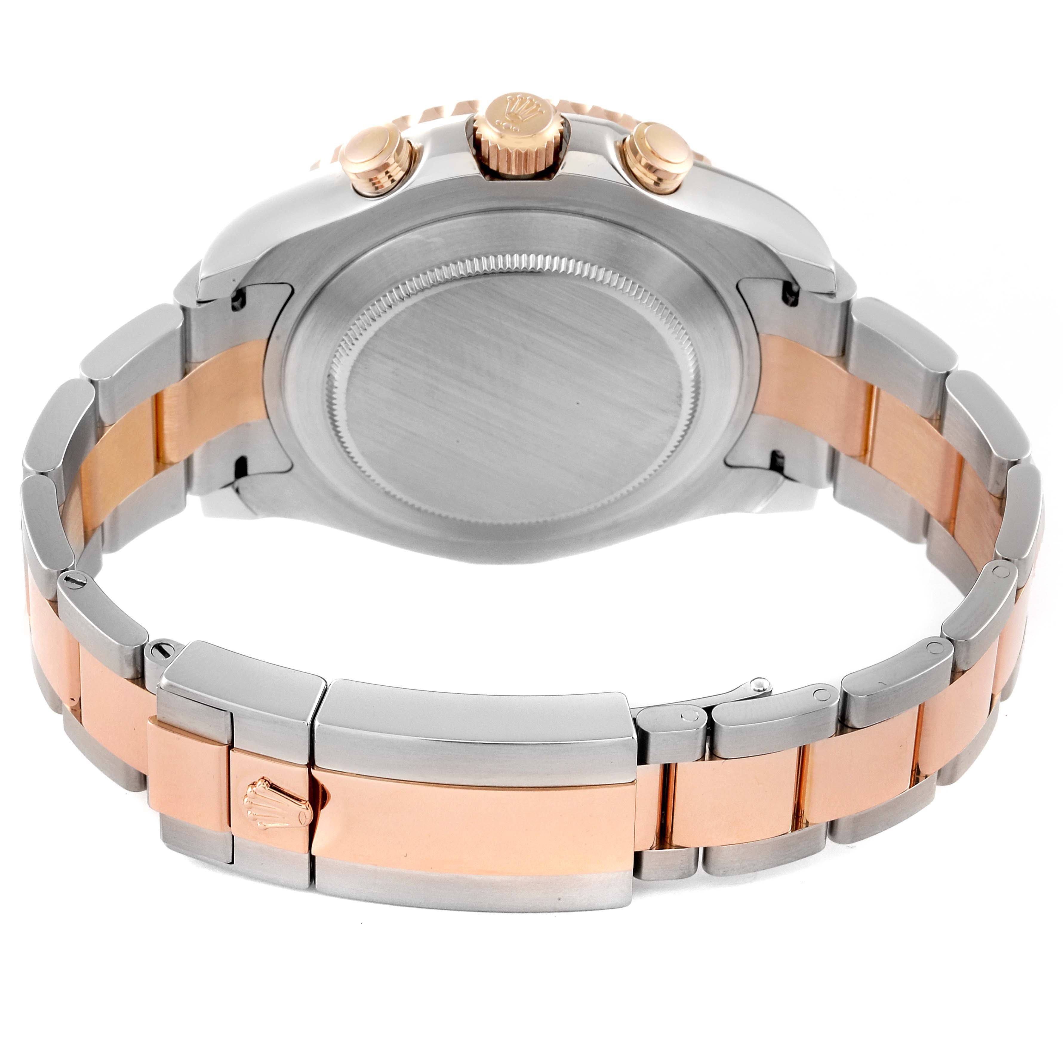Rolex Yachtmaster II 44mm Steel Rose Gold Mens Watch 116681