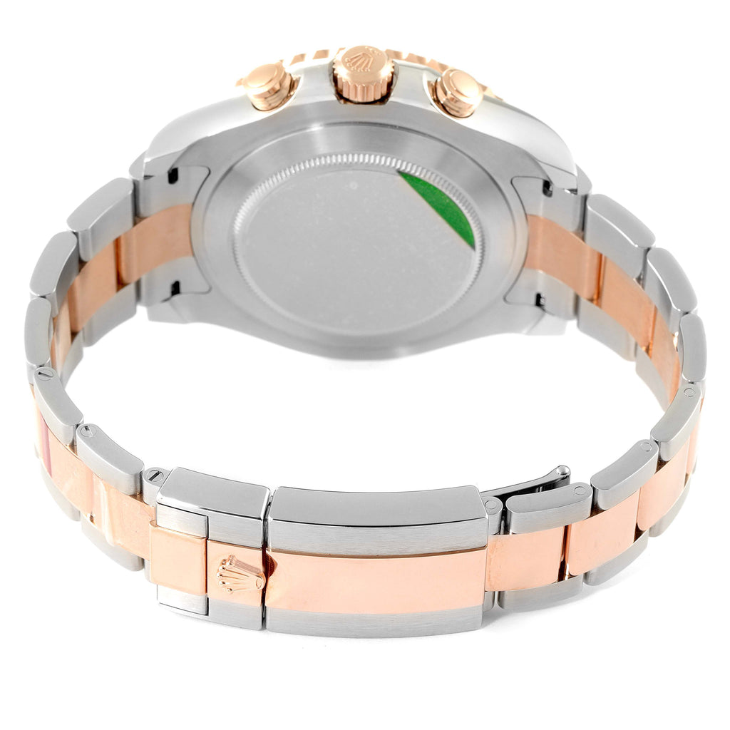 Rolex Yachtmaster II Rolesor EveRose Gold Steel Mens Watch 116681 Unworn