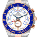 Rolex Yachtmaster II Steel Rose Gold Mens Watch 116681 Unworn