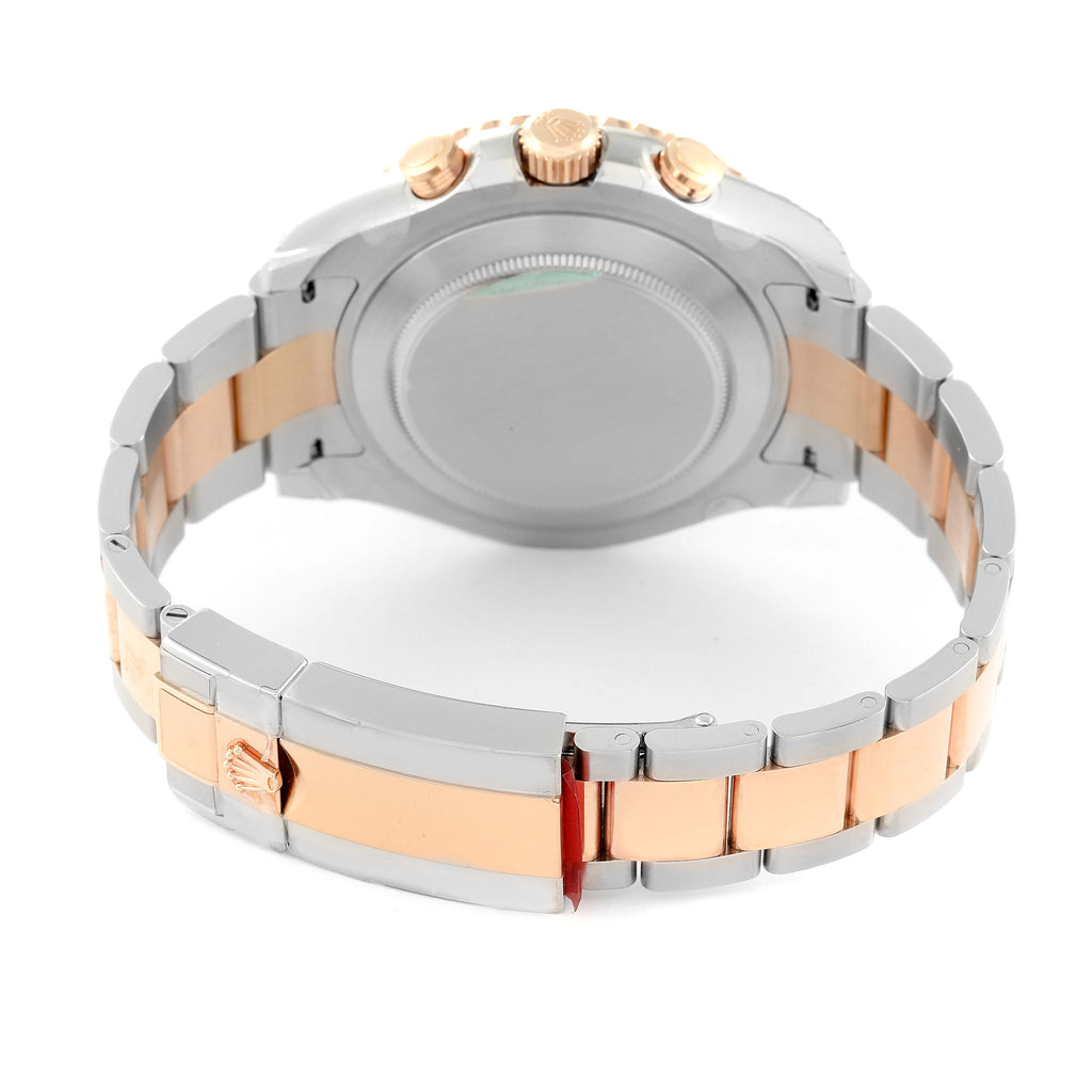 Rolex Yachtmaster II Steel Rose Gold Mens Watch 116681 Unworn