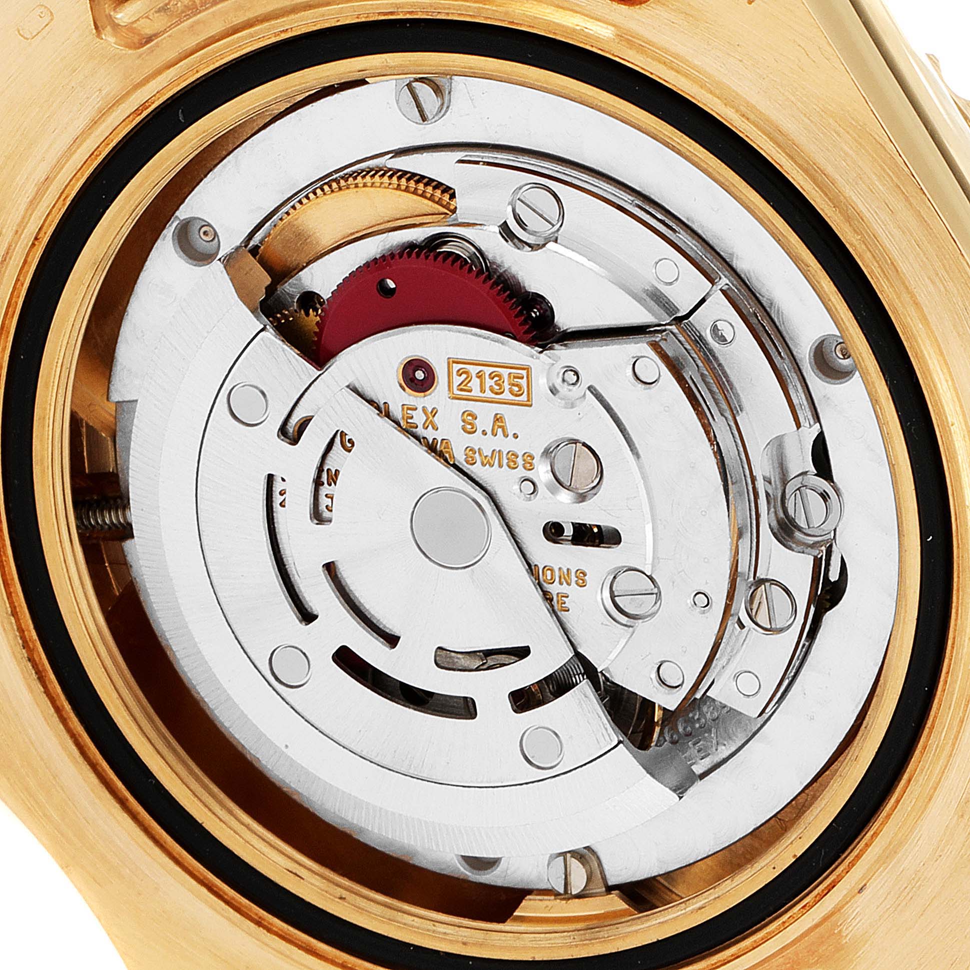 Rolex Yachtmaster Midsize 18K Yellow Gold Unisex Watch 68628 Box Papers