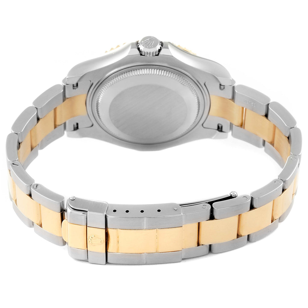 Rolex Yachtmaster Midsize Steel Yellow Gold Mens Watch 68623 Box Papers