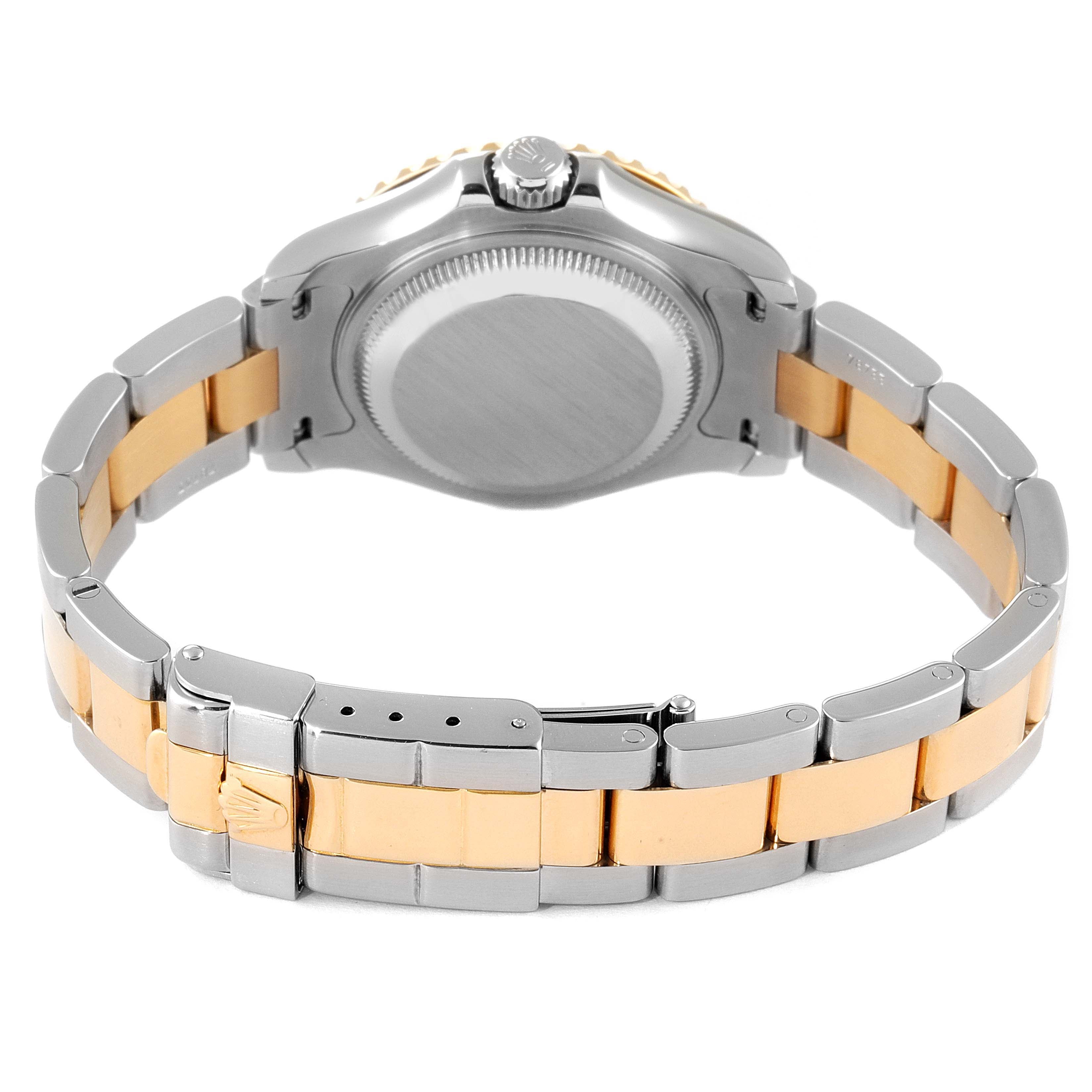 Rolex Yachtmaster Steel 18K Yellow Gold Ladies Watch 169623 Box