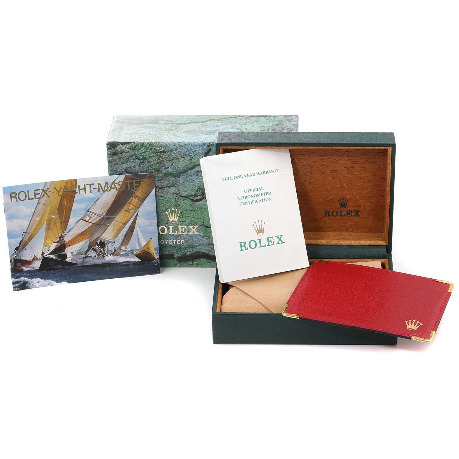 Rolex Yachtmaster Steel 18K Yellow Gold Ladies Watch 69623 Box Papers
