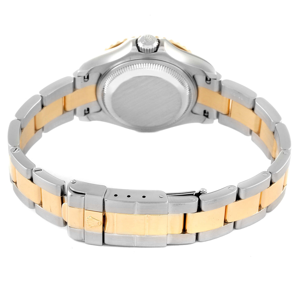 Rolex Yachtmaster Steel 18K Yellow Gold Ladies Watch 169623 Box Papers