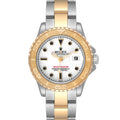 Rolex Yachtmaster Steel 18K Yellow Gold Ladies Watch 169623 Box Papers + 1 extra link