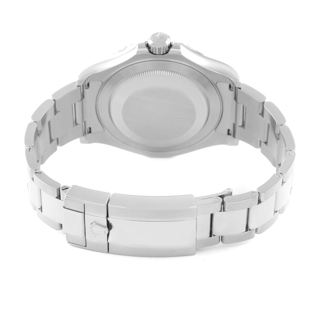Rolex Yachtmaster Steel Platinum Bezel Rhodium Dial Mens Watch 126622 Unworn