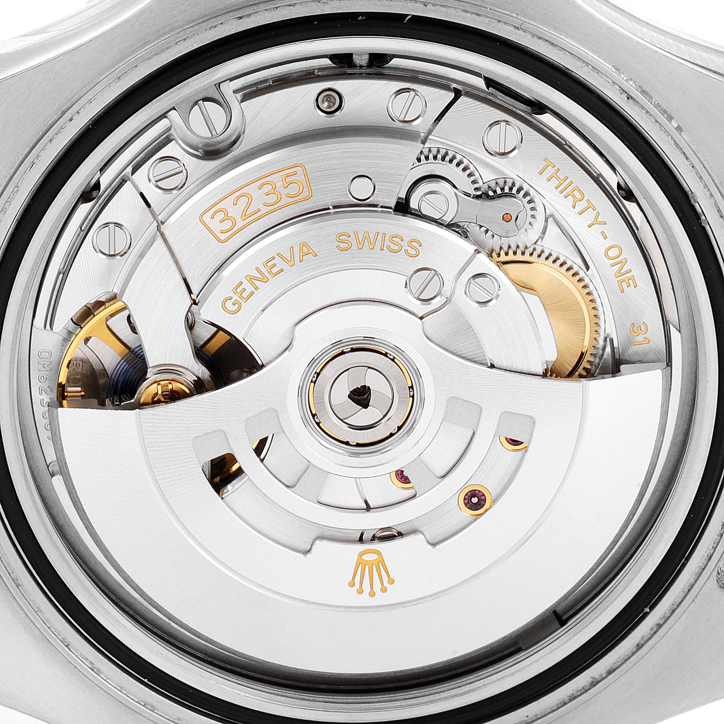 Rolex Yachtmaster Steel Platinum Rhodium Dial Mens Watch 126622