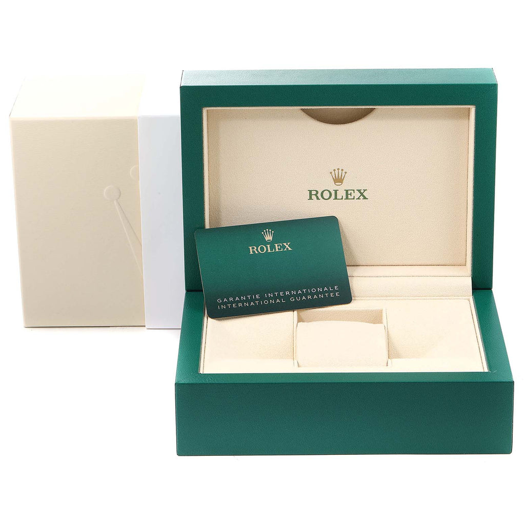 Rolex Yachtmaster Steel Platinum Rhodium Dial Mens Watch 126622 Box Card