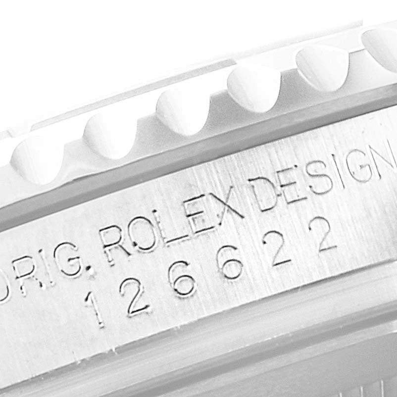 Rolex Yachtmaster Steel Platinum Rhodium Dial Mens Watch 126622 Box Card