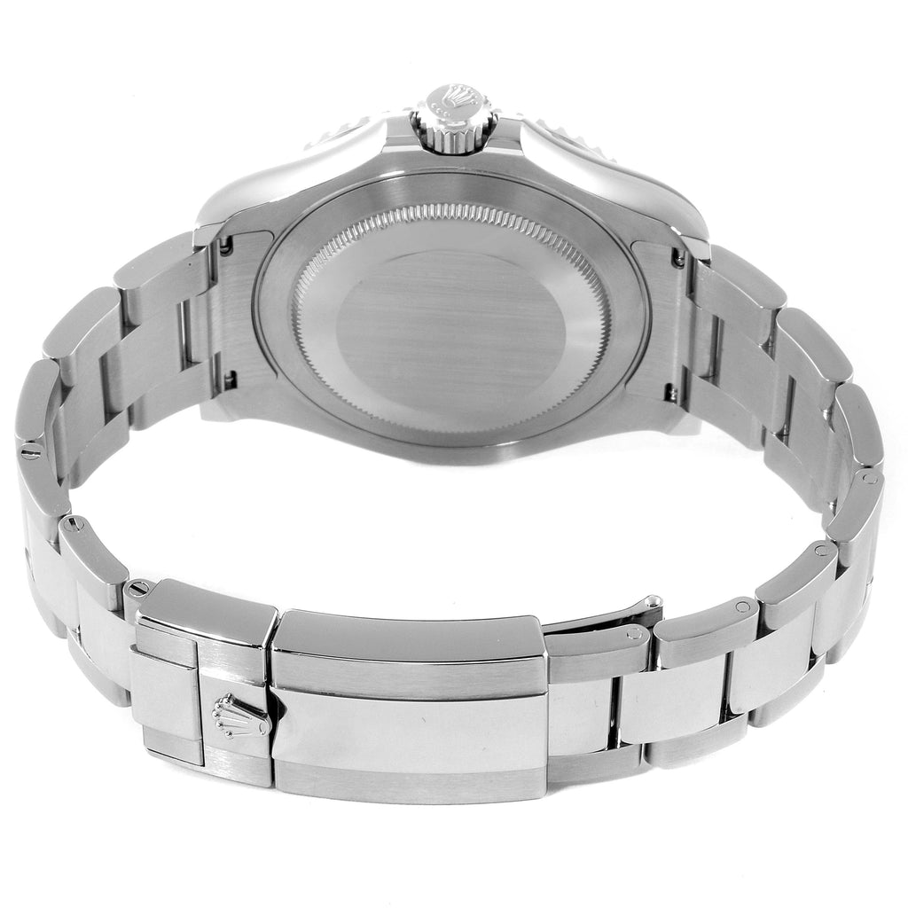 Rolex Yachtmaster Steel Platinum Rhodium Dial Mens Watch 126622 Box Card