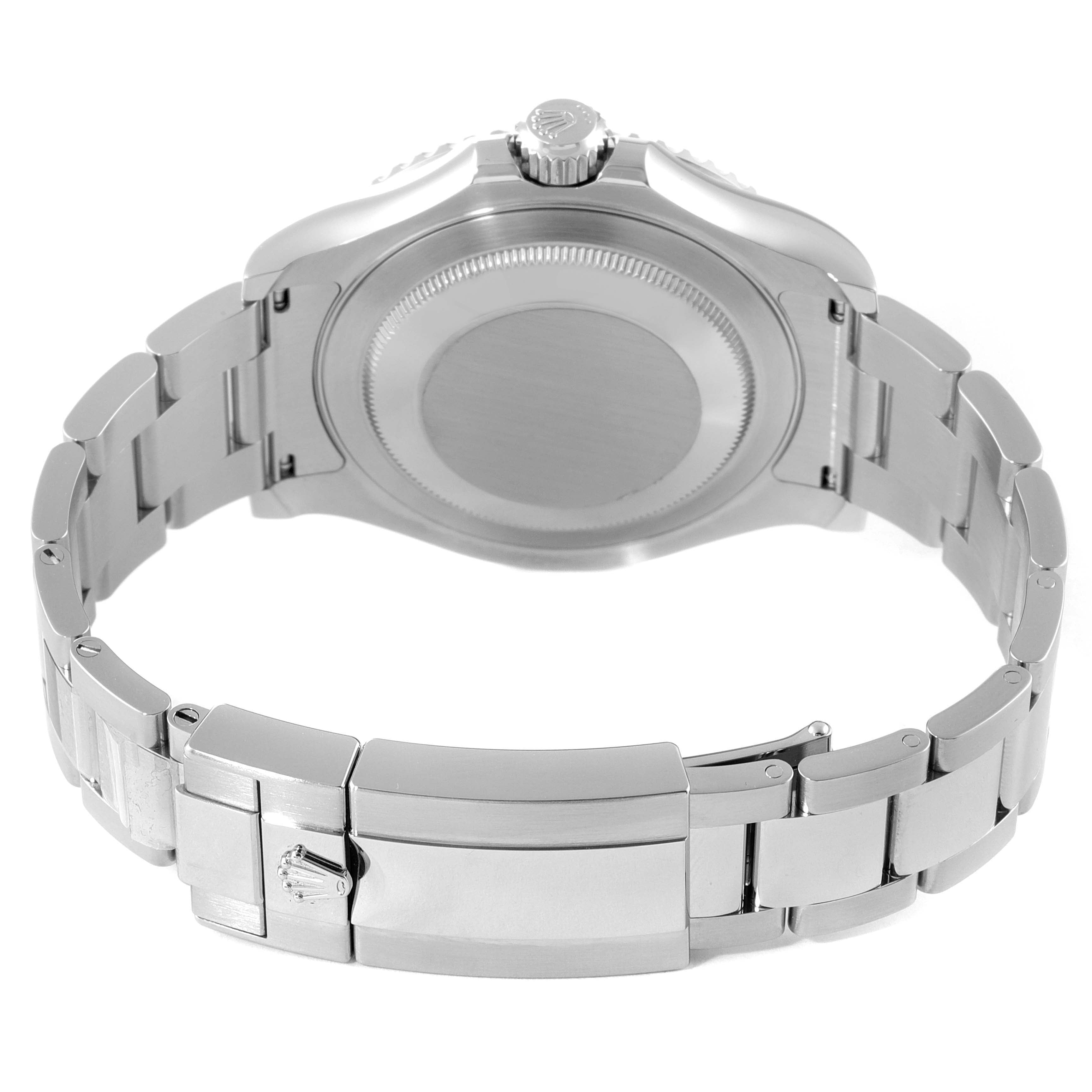 Rolex Yachtmaster Steel Platinum Rhodium Dial Mens Watch 126622 Unworn