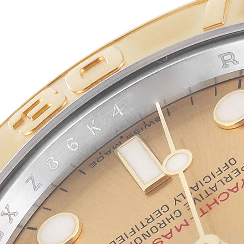 Rolex Yachtmaster Steel Yellow Gold Champagne Dial Mens Watch 16623 ADD TWO LINKS
