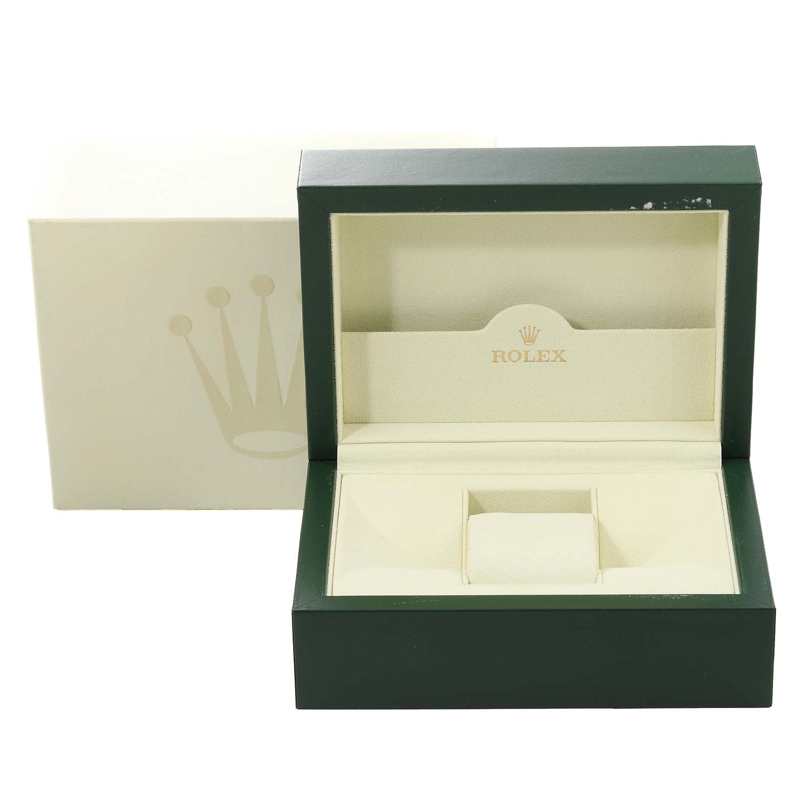 Rolex Yachtmaster Steel Yellow Gold Diamond Sapphire Serti Mens Watch 16623