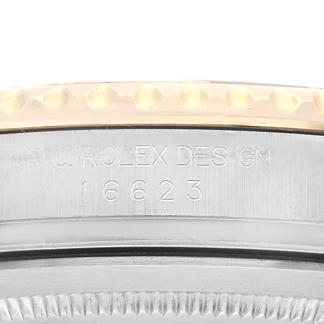 Rolex Yachtmaster Steel Yellow Gold Slate Dial Mens Watch 16623 Box Papers