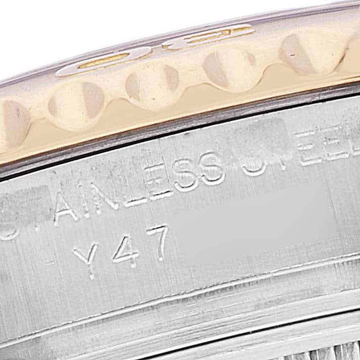Rolex Yachtmaster White Dial Steel Yellow Gold Ladies Watch 169623 Box Papers