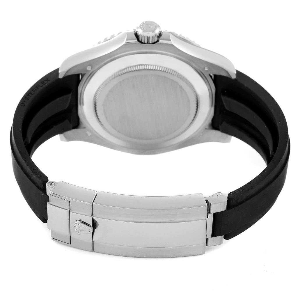 Rolex Yachtmaster White Gold Oysterflex Bracelet Watch 226659 Box Card