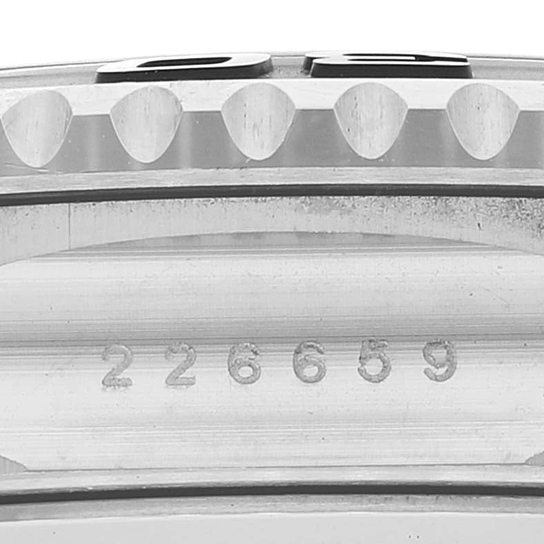 Rolex Yachtmaster White Gold Oysterflex Bracelet Watch 226659 Box Card